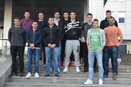 Okupljanje muške seniorske reprezentacije Srbije